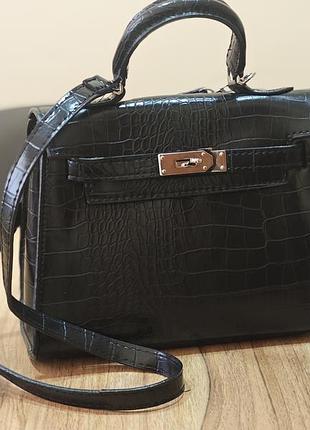 Кожаная сумочка hermes