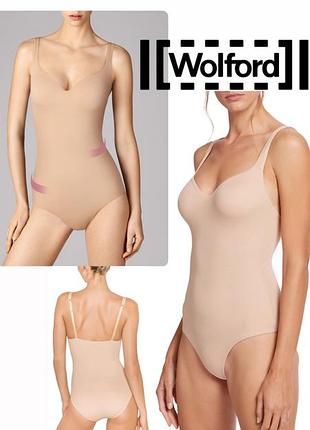 Wolford невероятное желаемое боди нюд премиум сегмента