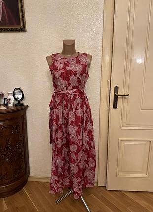 Платье натуральное, сарафан италия