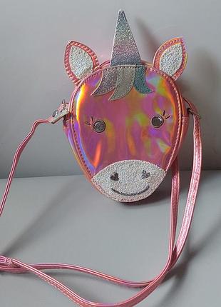 Детская сумочка глитер единорг accessorize