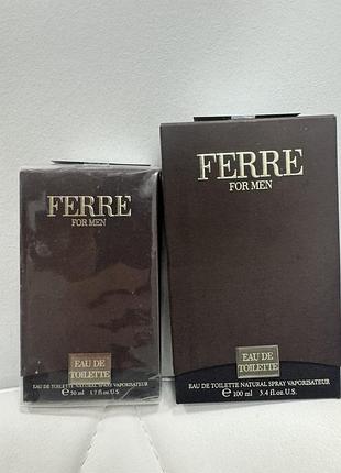 Ferre for men туалетная вода 50мл