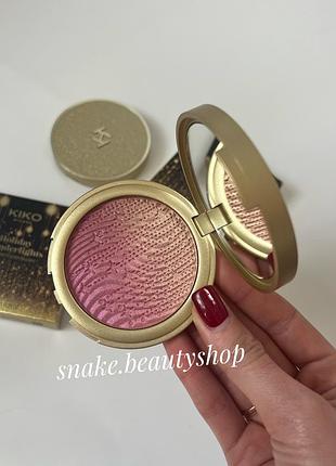 Румяна kiko milano holiday wonderlights 02 cherry cupcake румяна kiko milano кико милано