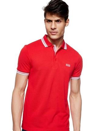 Поло, тенниска, батник hguo boss paddy curved polo shirt