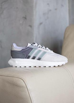 Кросівки adidas Originals Stan Smith Baskets à languette verte Blanc