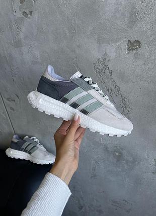 Кросівки adidas Originals Stan Smith Baskets à languette verte Blanc
