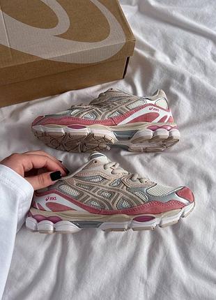 Кроссовки gel-nyc’cream mineral beige pink' 5