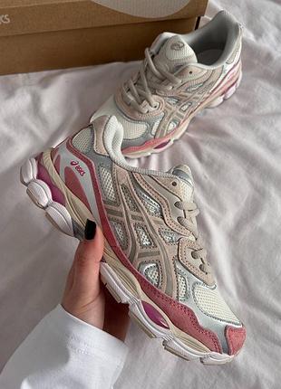 Кроссовки gel-nyc’cream mineral beige pink' 6