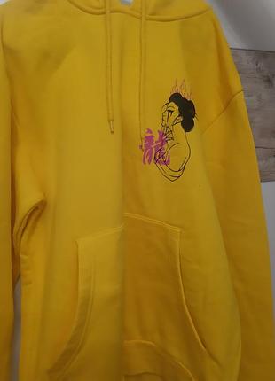 Худі cropp на флісі