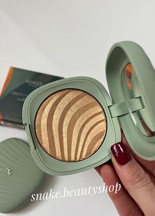 Хайлайтер kiko milano create your balance glow boost powder highlighter