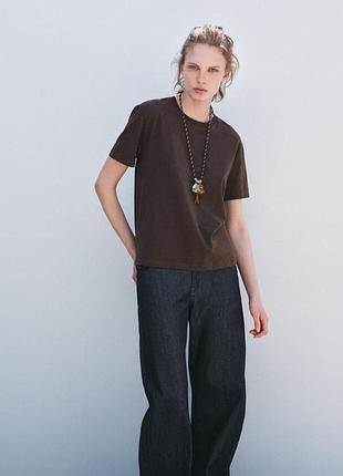 Базова футболка zara 8