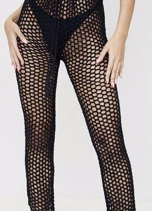 Пляжные вязаные брюки pretty little thing