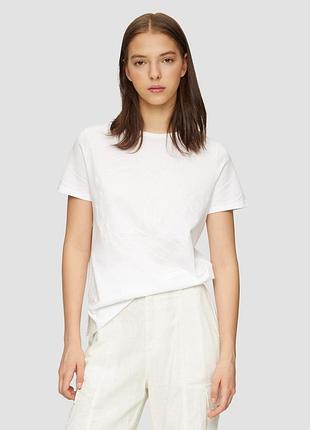 Біла жіноча футболка soliver