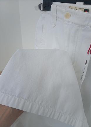 Брюки штани джинсы кюлоты белые женские zara 10