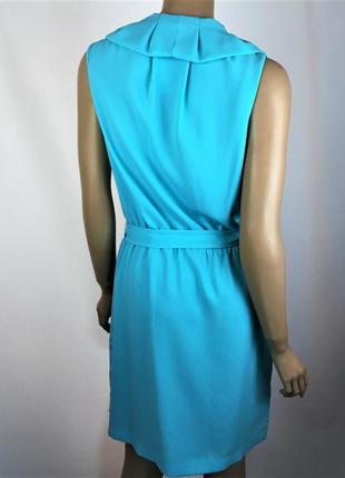 Diane von furstenberg ( dvf ) романтическое платье цвет тиффани 10 usa9 фото