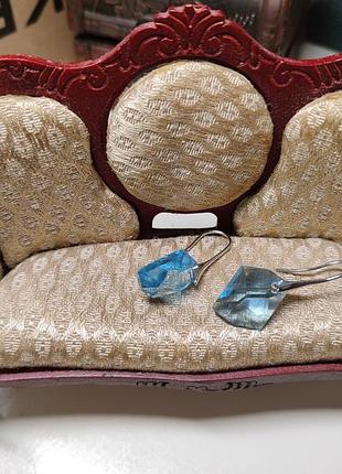 Сережки swarovski 👑