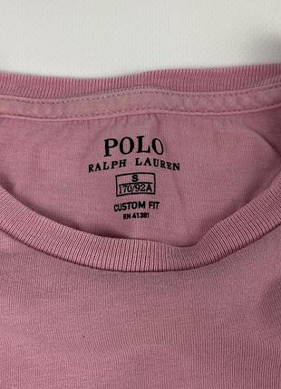 Футболка рожева polo ralph lauren 4