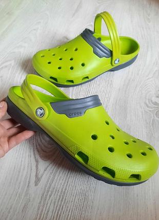 Чоловічі шльопанці тапки шльопанки сабо crocs m11 сандалії
