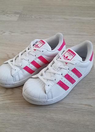 Кроссовки кросівки кожаные adidas superstar 33 размер