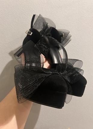 Туфли с бантами под jimmy choo