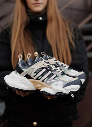 Кросівки adidas vento xlg deluxe beige green