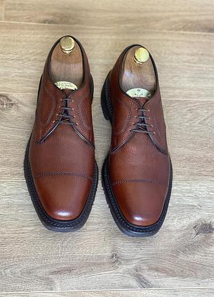 Туфли дерби allen edmonds becker размер 40,5