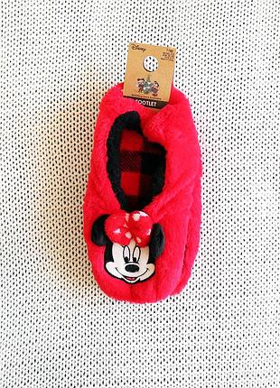 Новые мягкие тапочки minnie mouse, размер 36-38