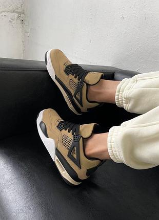 Кроссовки air jordan 4 retro «fossil» 10