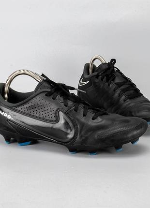 Кожаные бутсы nike tiempo legend 9 elite