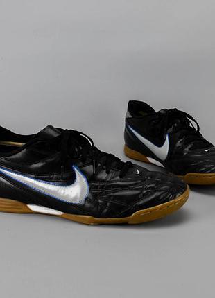 Кожаные футзалки nike premier lll.бампы.копочки.