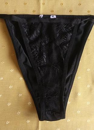 Трусики открыты эротиз кружевным передом l, xl