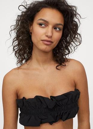 Верх купальника h&m padded bandeau років top - s - 70b