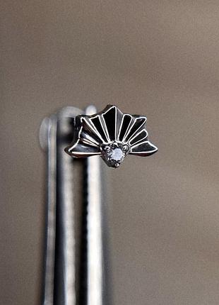 Титанова сережка для пірсингу, лабрет для проколу хелікс, вуха, хряща, мочки, губи