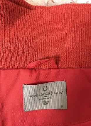 Куртка демисезонная женская, девчачья, размер s. бренд - vero moda jeans. 4