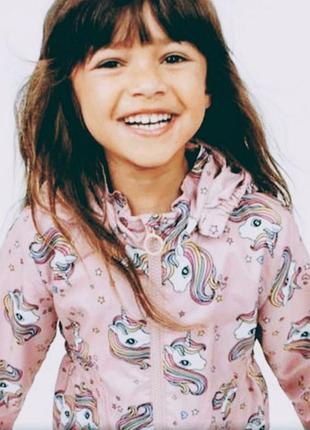 Курточка ветровка бренда primark на трикотажной подкладке u9 5-6 eur 110-116