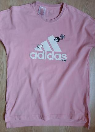 .футболка женская adidas, размер xs. 5