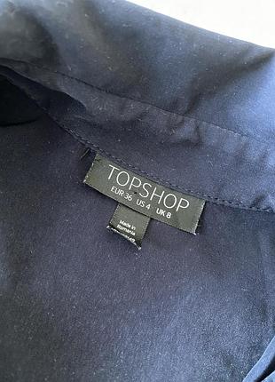 Платье рубашка topshop xs/s 2