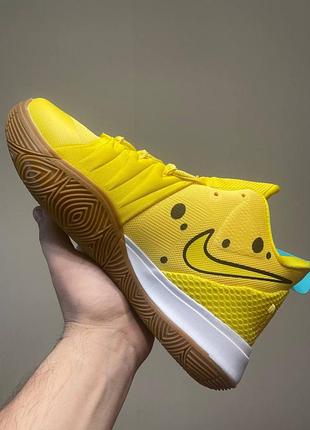 Унисекс кроссовки nike kyrie 5 spongebob squarepants коллаборация губка бок спяч бок 3