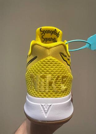 Унисекс кроссовки nike kyrie 5 spongebob squarepants коллаборация губка бок спяч бок 5