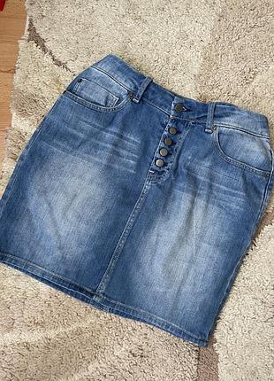 Джинсовая юбка