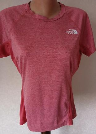 Спортивна, жіноча футболка the north face, розмір lg