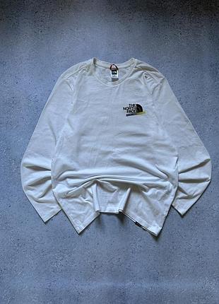 Лонгслів The north face флісові кофти never stop exploring white size m