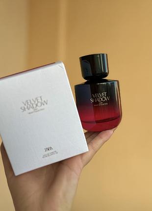 Туалетна вода zara velvet shadow 90 ml нові запаковані.