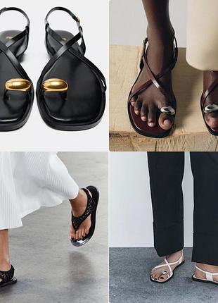 Жіночі босоніжки zara