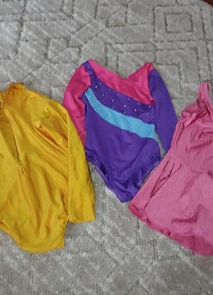 Трико для гимнастики на 5-7 лет