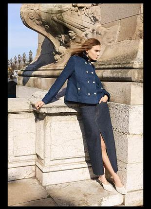 Джинсова куртка zara new