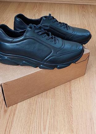 Новые мужские кожаные кроссовки respect