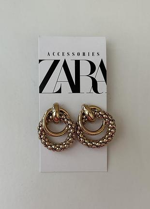 Серьги zara оригинал