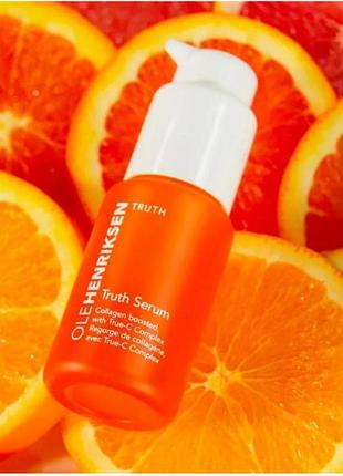 Сыворотка с коллагеном и витамином c olehenriksen truth serum collagen booster with true-c complex 7 ml