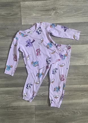 Піжама лілова little pony 2