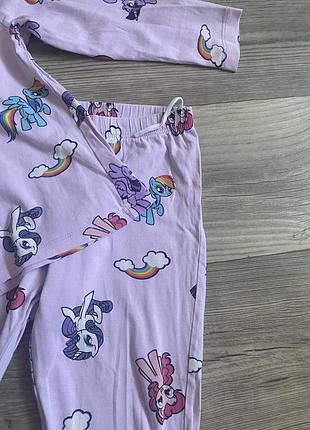 Піжама лілова little pony 6